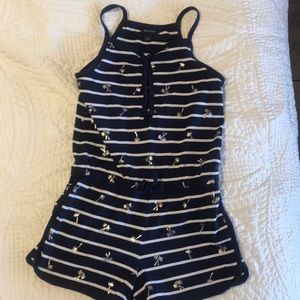 Girls EUC Nautica romper 5/$25 3/$15